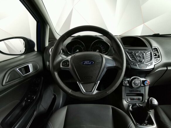 2015 Ford Fiesta Mk6 Рестайлинг, синий - вид 19