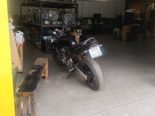 2002 Honda CB 600F Hornet, чёрный, 400000 рублей, вид 2