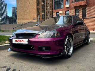1999 Honda Civic VI Рестайлинг, зелёный, 650000 рублей, вид 1