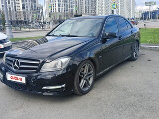 2011 Mercedes-Benz C-Класс 180 BlueEFFICIENCY III (W204) Рестайлинг, чёрный, 1320000 рублей, вид 1
