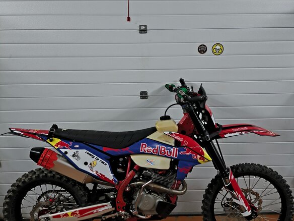 2022 Zuum CR250 CB, красный, 150000 рублей - вид 2
