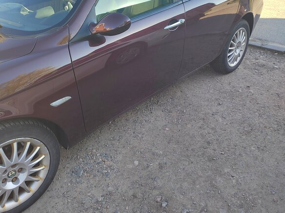 2004 Alfa Romeo 156 I Рестайлинг 2, фиолетовый, 400000 рублей - вид 8