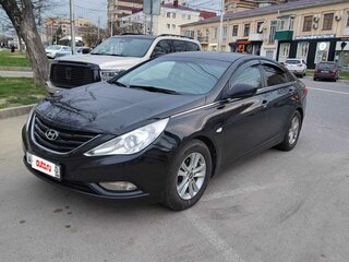 2012 Hyundai Sonata VI (YF), чёрный, 1350000 рублей, вид 2