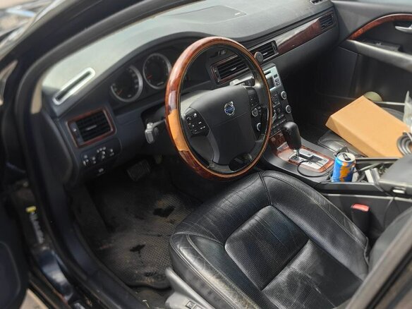 2008 Volvo S80 II, чёрный - вид 6