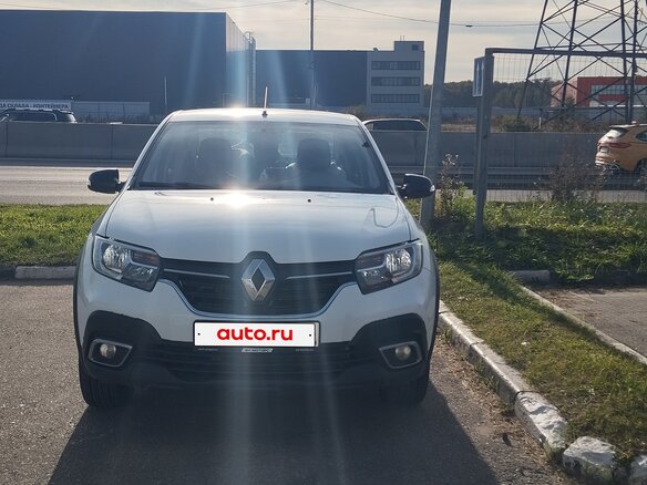 2020 Renault Logan Stepway II Рестайлинг, белый, 1190000 рублей