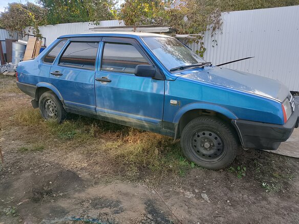 1997 Lada (ВАЗ) 21099, зелёный, 80000 рублей - вид 5