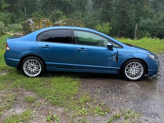 2009 Honda Civic VIII Рестайлинг, синий, 590000 рублей, вид 4