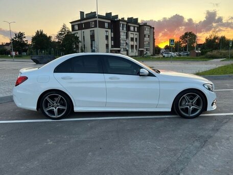 2017 Mercedes-Benz C-Класс 180 9G-TRONIC IV (W205), белый, 1751000 рублей, вид 4