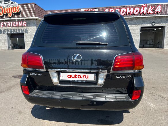 2011 Lexus LX 570 III, чёрный, 4190000 рублей - вид 4
