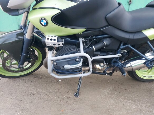2003 BMW R 1150 R, зелёный - вид 4