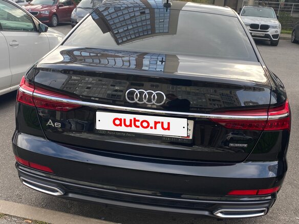 2019 Audi A6 45 TFSI V (C8), чёрный - вид 2