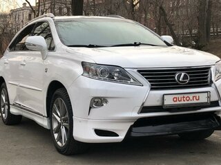 2013 Lexus RX 350 III Рестайлинг, белый, 3400000 рублей, вид 4