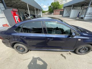 2014 Volkswagen Polo V, синий, 820000 рублей, вид 4
