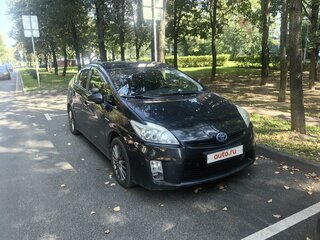 2010 Toyota Prius III (XW30), чёрный, 1050000 рублей, вид 2