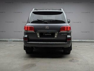 2013 Lexus LX 570 III Рестайлинг, серый, 3145000 рублей, вид 3