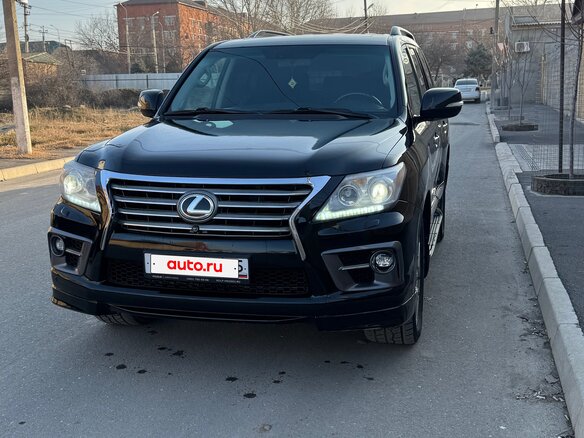 2008 Lexus LX 570 III, чёрный, 2550000 рублей
