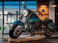 2014 Harley-Davidson Softail Custom, синий, 999999 рублей