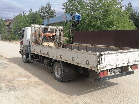 1996 Fuso (Mitsubishi) Fighter, белый, 4000000 рублей - вид 10
