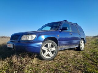 2001 Subaru Forester I Рестайлинг, синий, 430000 рублей, вид 1