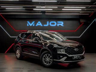 2022 Hyundai Santa Fe IV Рестайлинг, чёрный, 3350000 рублей, вид 3