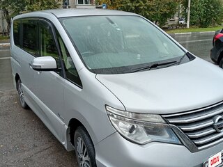 2014 Nissan Serena IV (C26), серебристый, 1600000 рублей, вид 2