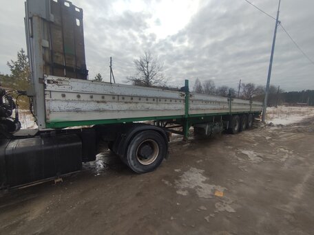 1997 МАЗ 5432, красный, 350000 рублей, вид 4