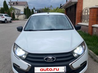2020 Lada (ВАЗ) Granta I Рестайлинг, белый, 615000 рублей, вид 2