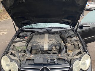 2002 Mercedes-Benz CLK-Класс 240 II (W209), чёрный, 850000 рублей, вид 3