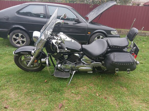 2008 Yamaha XVS1100, чёрный, 594334 рублей - вид 3