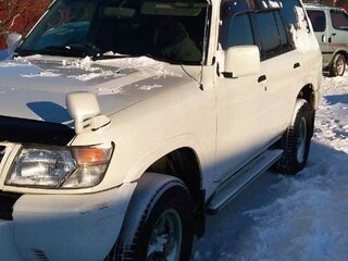 2000 Nissan Safari V (Y61), белый, 1600000 рублей, вид 2