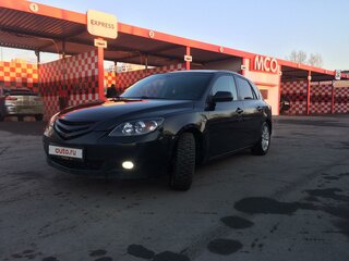 2008 Mazda 3 I (BK) Рестайлинг, чёрный, 550000 рублей, вид 1
