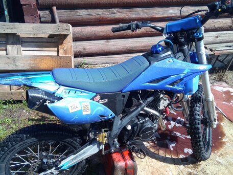 2023 Wels CRF 140, синий, 55000 рублей, вид 4
