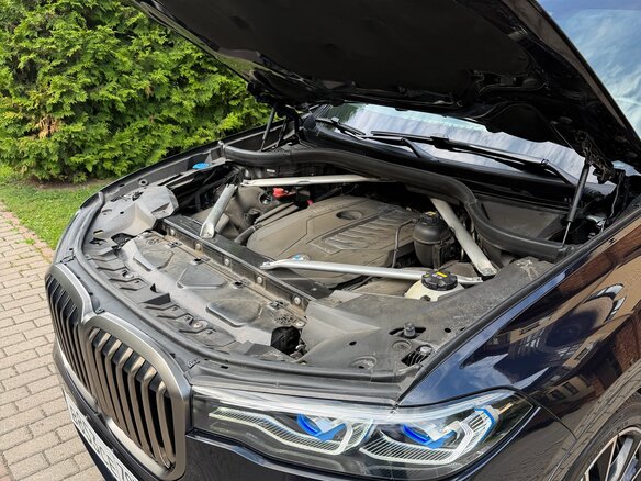 2021 BMW X7 40i I (G07), синий, 9100000 рублей - вид 14