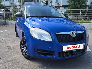 2009 Skoda Fabia II, синий, 375000 рублей, вид 3