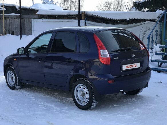 2012 Lada (ВАЗ) Kalina I, синий - вид 4