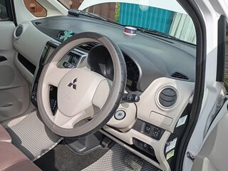 2016 Mitsubishi eK Wagon III Рестайлинг, белый, 737000 рублей, вид 5