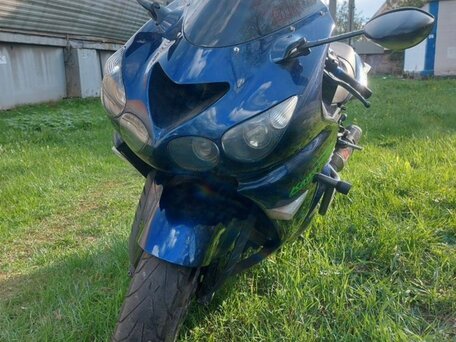 2008 Kawasaki ZZR 1400, синий, 690000 рублей, вид 1
