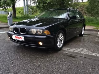 2002 BMW 5 серии 525i IV (E39) Рестайлинг, чёрный, 470000 рублей, вид 1