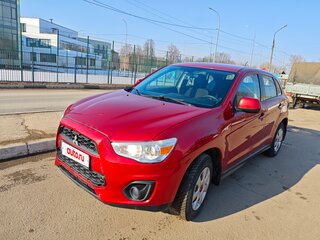 2013 Mitsubishi ASX I Рестайлинг, красный, 1099000 рублей, вид 1