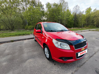 2009 Chevrolet Aveo I Рестайлинг, красный, 325000 рублей, вид 2