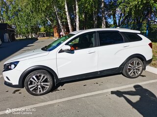 2021 Lada (ВАЗ) Vesta SW Cross I, белый, 1130000 рублей, вид 3