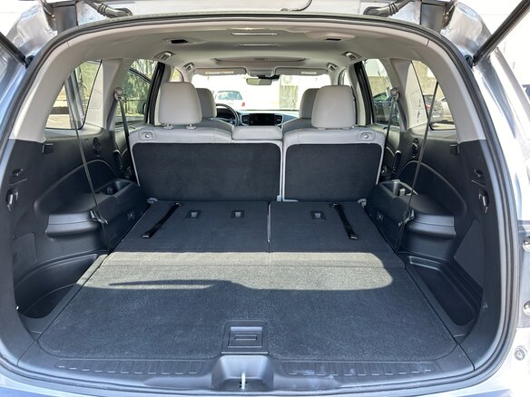 2022 Honda Pilot 9AT III Рестайлинг, серебристый, 3250000 рублей - вид 27