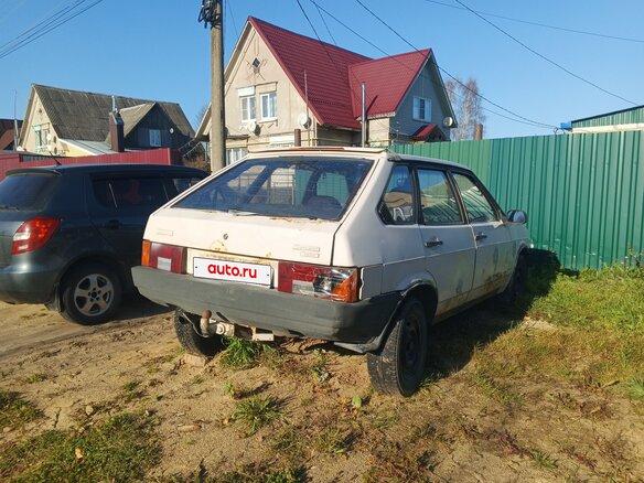 1990 Lada (ВАЗ) 2109, белый, 35000 рублей - вид 2