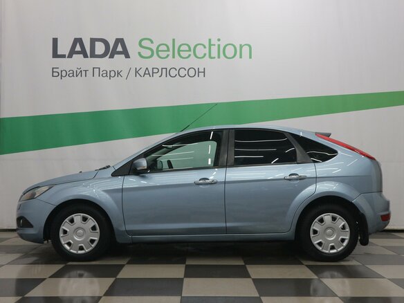 2008 Ford Focus II, голубой - вид 4