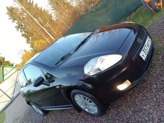 2007 Fiat Punto III Grande Punto, чёрный, 255000 рублей, вид 3