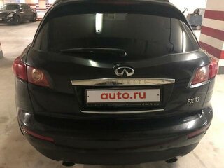 2007 Infiniti FX35 I (S50) Рестайлинг, чёрный, 1200000 рублей, вид 4