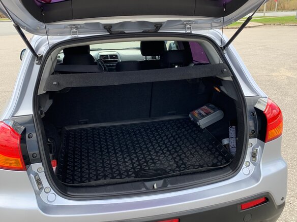 2012 Mitsubishi ASX I, серебристый - вид 13