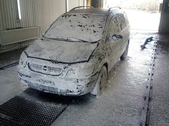 2001 Opel Zafira A, серый, 450000 рублей
