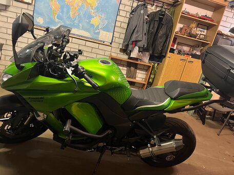 2015 Kawasaki Z 1000SX, зелёный, 870000 рублей, вид 3