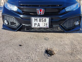2019 Honda Civic X, чёрный, 2130000 рублей, вид 1